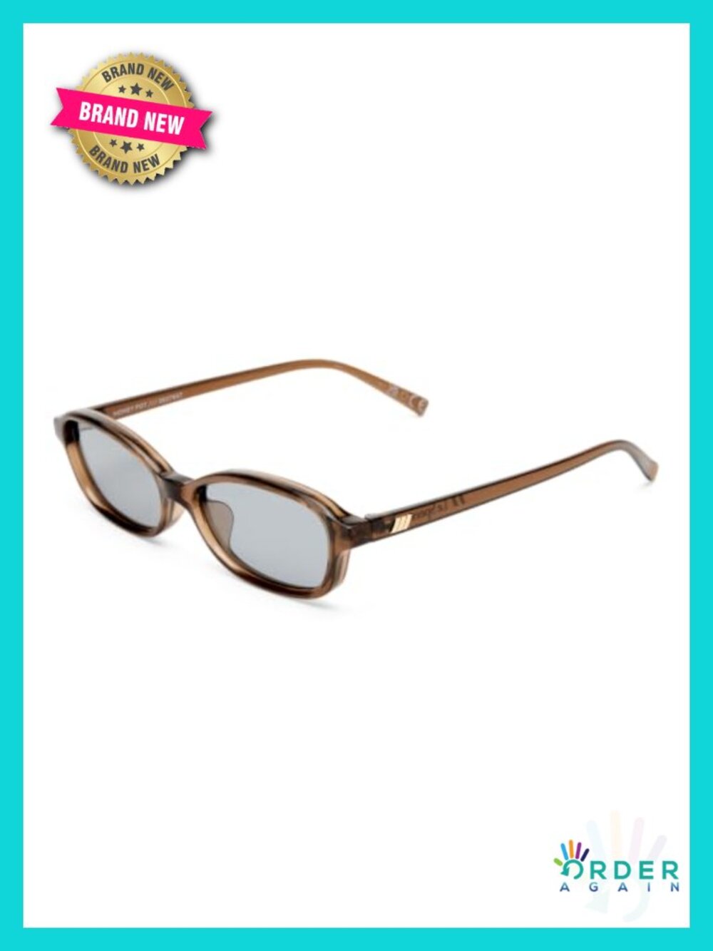 Oval Sunglasses Lightweight Polycarbonate Full-Frame Scratch Resistant Everyday - Picture 1 of 4